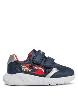 Geox Sneakersy B Sprintye Boy B454UA 01454 C0735 S Granatowy ze sklepu MODIVO w kategorii Buty sportowe dziecięce - zdjęcie 170847323