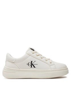 Calvin Klein Jeans Sneakersy V3X9-80876-1355 S Écru ze sklepu MODIVO w kategorii Buty sportowe dziecięce - zdjęcie 170847410