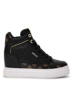 Guess Sneakersy Fridan FL7FRI FAL12 Czarny ze sklepu MODIVO w kategorii Buty sportowe damskie - zdjęcie 170847701