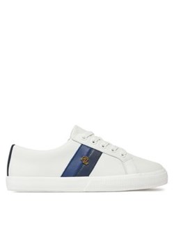 Lauren Ralph Lauren Sneakersy Janson II 802925365002 Biały ze sklepu MODIVO w kategorii Trampki damskie - zdjęcie 170847703