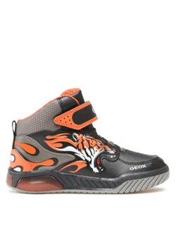 Geox Sneakersy J Inek Boy J369CC 0BUCE C0038 M Czarny ze sklepu MODIVO w kategorii Buty zimowe dziecięce - zdjęcie 170847873