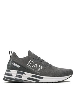 EA7 Emporio Armani Sneakersy X8X095 XK240 S333 Szary ze sklepu MODIVO w kategorii Buty sportowe męskie - zdjęcie 170848484