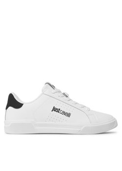 Just Cavalli Sneakersy 74QB3SB3 Biały ze sklepu MODIVO w kategorii Trampki męskie - zdjęcie 170848803