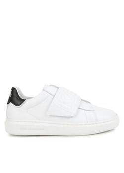 Karl Lagerfeld Kids Sneakersy Z29070 S Biały ze sklepu MODIVO w kategorii Buty sportowe dziecięce - zdjęcie 170849240