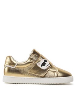 Karl Lagerfeld Kids Sneakersy Z09005/576 S Złoty ze sklepu MODIVO w kategorii Buty sportowe dziecięce - zdjęcie 170849273
