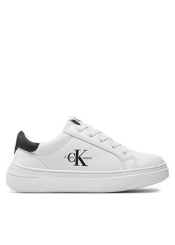 Calvin Klein Jeans Sneakersy V3X9-80876-1355 S Biały ze sklepu MODIVO w kategorii Buty sportowe dziecięce - zdjęcie 170849332
