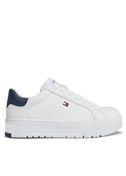 Tommy Hilfiger Sneakersy T3X9-33357-1355 M Biały ze sklepu MODIVO w kategorii Trampki dziecięce - zdjęcie 170849544