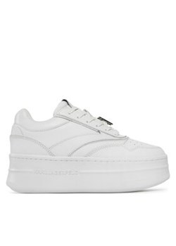 KARL LAGERFELD Sneakersy KL65020 Biały ze sklepu MODIVO w kategorii Buty sportowe damskie - zdjęcie 170849980