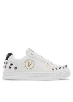 Versace Jeans Couture Sneakersy 75VA3SKC Biały ze sklepu MODIVO w kategorii Trampki damskie - zdjęcie 170850184