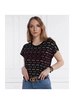 Liu Jo Sport T-shirt | Regular Fit ze sklepu Gomez Fashion Store w kategorii Bluzki damskie - zdjęcie 170851334