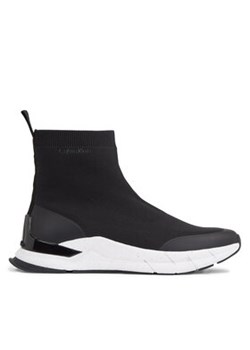 Calvin Klein Sneakersy Sockboot Runner HM0HM01241 Czarny ze sklepu MODIVO w kategorii Buty sportowe damskie - zdjęcie 170852984