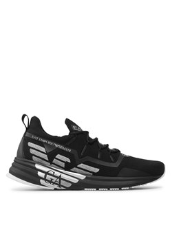 Sneakersy EA7 Emporio Armani X8X130 XK309 M826 Triple Black/Silver ze sklepu eobuwie.pl w kategorii Buty sportowe męskie - zdjęcie 170853821