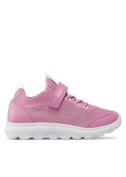 Sneakersy Geox J Spherica Girl J26GYB06KBCC8004 D Pink ze sklepu eobuwie.pl w kategorii Buty sportowe dziecięce - zdjęcie 170853841