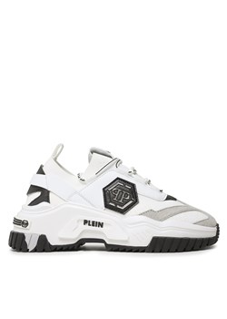 Sneakersy PHILIPP PLEIN Trainer Predator Tm AAAS USC0096 PTE003N White 01 ze sklepu eobuwie.pl w kategorii Buty sportowe męskie - zdjęcie 170853930