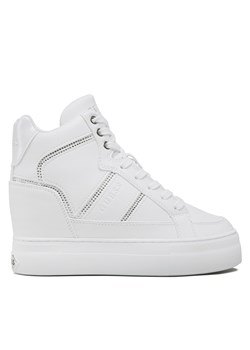 Sneakersy Guess Giala FL5ALA ELE12 Biały ze sklepu eobuwie.pl w kategorii Trampki damskie - zdjęcie 170853994