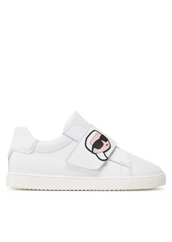 Sneakersy Karl Lagerfeld Kids Z09005/10B S White ze sklepu eobuwie.pl w kategorii Trampki dziecięce - zdjęcie 170854164