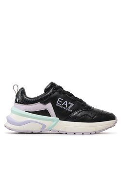 Sneakersy EA7 Emporio Armani X7X007 XK310 R664 Czarny ze sklepu eobuwie.pl w kategorii Buty sportowe damskie - zdjęcie 170854204