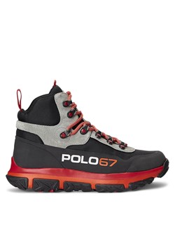 Sneakersy Polo Ralph Lauren 809913269001 Czarny ze sklepu eobuwie.pl w kategorii Buty trekkingowe męskie - zdjęcie 170854291