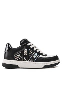 Sneakersy DKNY Olicia K4205683 White/Black 1 ze sklepu eobuwie.pl w kategorii Buty sportowe damskie - zdjęcie 170854551