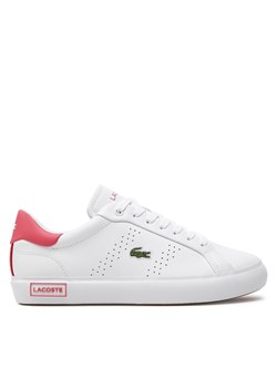 Sneakersy Lacoste 747SFA0073 Biały ze sklepu eobuwie.pl w kategorii Buty sportowe damskie - zdjęcie 170854994