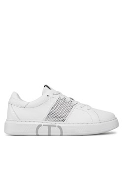 Sneakersy TWINSET 241TCP016 Biały ze sklepu eobuwie.pl w kategorii Trampki damskie - zdjęcie 170855003
