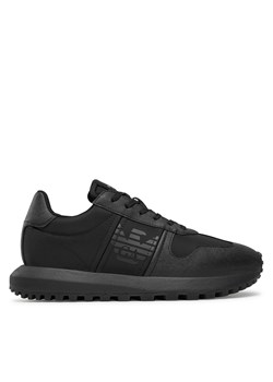 Sneakersy Emporio Armani X4X640 XN949 K001 Black/Black ze sklepu eobuwie.pl w kategorii Buty sportowe męskie - zdjęcie 170855032