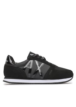 Sneakersy Armani Exchange XDX031 XV137 K001 Blac+Black ze sklepu eobuwie.pl w kategorii Buty sportowe damskie - zdjęcie 170855053