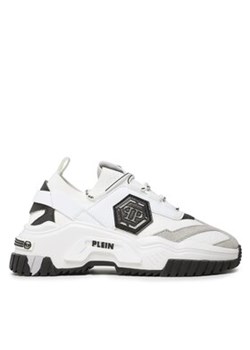 PHILIPP PLEIN Sneakersy Trainer Predator Tm AAAS USC0096 PTE003N Biały ze sklepu MODIVO w kategorii Buty sportowe męskie - zdjęcie 170855412