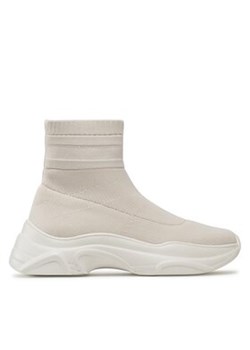 Tommy Jeans Sneakersy Sock Boot Monocolor EN0EN02105 Beżowy ze sklepu MODIVO w kategorii Buty sportowe damskie - zdjęcie 170855503