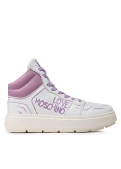 LOVE MOSCHINO Sneakersy JA15264G1GIAA10C Biały ze sklepu MODIVO w kategorii Buty sportowe damskie - zdjęcie 170855644