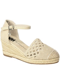 Koturny Xti 142333 Z.Tex Beige Beż ze sklepu EuroButy.com.pl w kategorii Espadryle damskie - zdjęcie 170856111