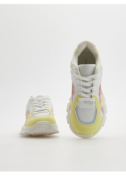 Reserved - Kolorowe sneakersy - jasnożółty ze sklepu Reserved w kategorii Buty sportowe dziecięce - zdjęcie 170859454