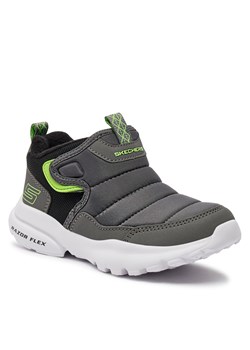 Sneakersy Skechers Cool Break 403784L/CCBK Charcoal/Black ze sklepu eobuwie.pl w kategorii Buty sportowe dziecięce - zdjęcie 170860154