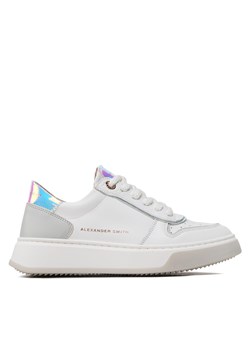 Sneakersy Alexander Smith Harrow ASAWT2D45WIA White Iride Azure ze sklepu eobuwie.pl w kategorii Buty sportowe damskie - zdjęcie 170860181