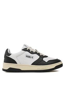 Sneakersy KARL LAGERFELD KL53020 Black/White Lthr ze sklepu eobuwie.pl w kategorii Buty sportowe męskie - zdjęcie 170860281