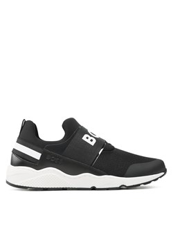 Sneakersy Boss J29335 S Black 09B ze sklepu eobuwie.pl w kategorii Buty sportowe dziecięce - zdjęcie 170860392