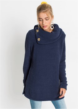 Długi sweter ze sklepu bonprix w kategorii Swetry damskie - zdjęcie 170860780