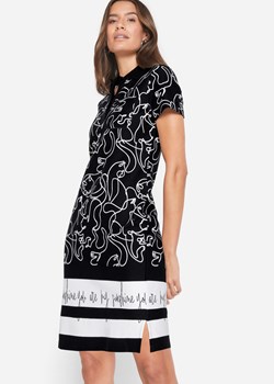 Sukienka shirtowa polo z napisem ze sklepu bonprix w kategorii Sukienki - zdjęcie 170860851