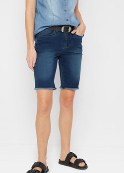 "Szorty dżinsowe ""super-stretch""" ze sklepu bonprix w kategorii Jeansy damskie - zdjęcie 170861281