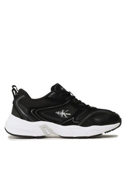 Calvin Klein Jeans Sneakersy Retro Tennis Oversized Mesh YM0YM00636 Czarny ze sklepu MODIVO w kategorii Buty sportowe męskie - zdjęcie 170863754