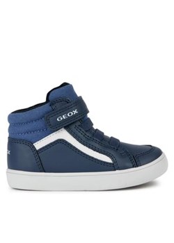 Geox Sneakersy B Gisli Boy B361NF 05410 C0700 S Granatowy ze sklepu MODIVO w kategorii Buty zimowe dziecięce - zdjęcie 170863850