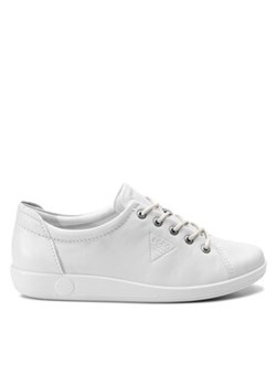 ECCO Sneakersy Soft 2.0 20650301007 Biały ze sklepu MODIVO w kategorii Trampki damskie - zdjęcie 170864023
