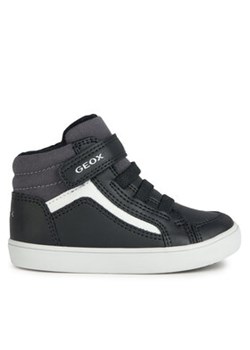Geox Sneakersy B Gisli Boy B361NF 05410 C0005 M Czarny ze sklepu MODIVO w kategorii Trampki dziecięce - zdjęcie 170864062