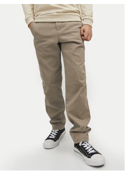 Jack&Jones Junior Chinosy Marco 12224625 Beżowy Regular Fit ze sklepu MODIVO w kategorii Spodnie chłopięce - zdjęcie 170864222