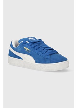 Puma sneakersy skórzane  Suede XL kolor niebieski 395205 ze sklepu ANSWEAR.com w kategorii Buty sportowe męskie - zdjęcie 170867182