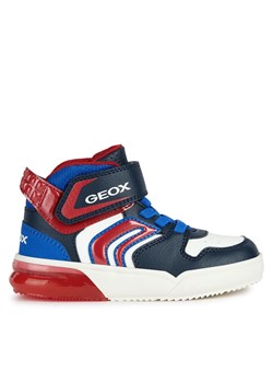 Sneakersy Geox J Grayjay Boy J369YD 0BU11 C0735 S Navy/Red ze sklepu eobuwie.pl w kategorii Buty sportowe dziecięce - zdjęcie 170867622