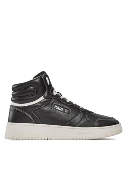 Sneakersy KARL LAGERFELD KL53043 Black Lthr w/Off White ze sklepu eobuwie.pl w kategorii Buty sportowe męskie - zdjęcie 170867902