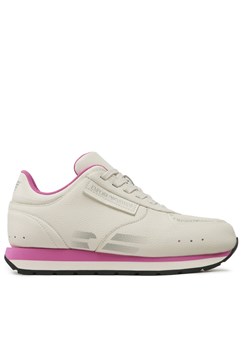 Sneakersy Emporio Armani X3X181 XN826 N862 White/Pink ze sklepu eobuwie.pl w kategorii Buty sportowe damskie - zdjęcie 170868000