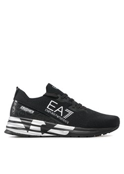 Sneakersy EA7 Emporio Armani X8X095 XK240 M826 Triple Black/Silver Training ze sklepu eobuwie.pl w kategorii Buty sportowe męskie - zdjęcie 170868170