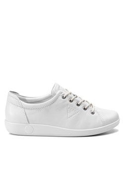 Sneakersy ECCO Soft 2.0 20650301007 White ze sklepu eobuwie.pl w kategorii Trampki damskie - zdjęcie 170868172
